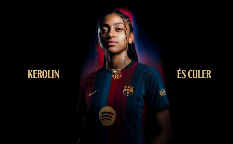 巴萨女足官宣签下26岁巴西前锋凯罗琳 转会总价创队史引援纪录 巴萨女足官宣签下26岁巴西前锋凯罗琳 转会总价创队史引援纪录